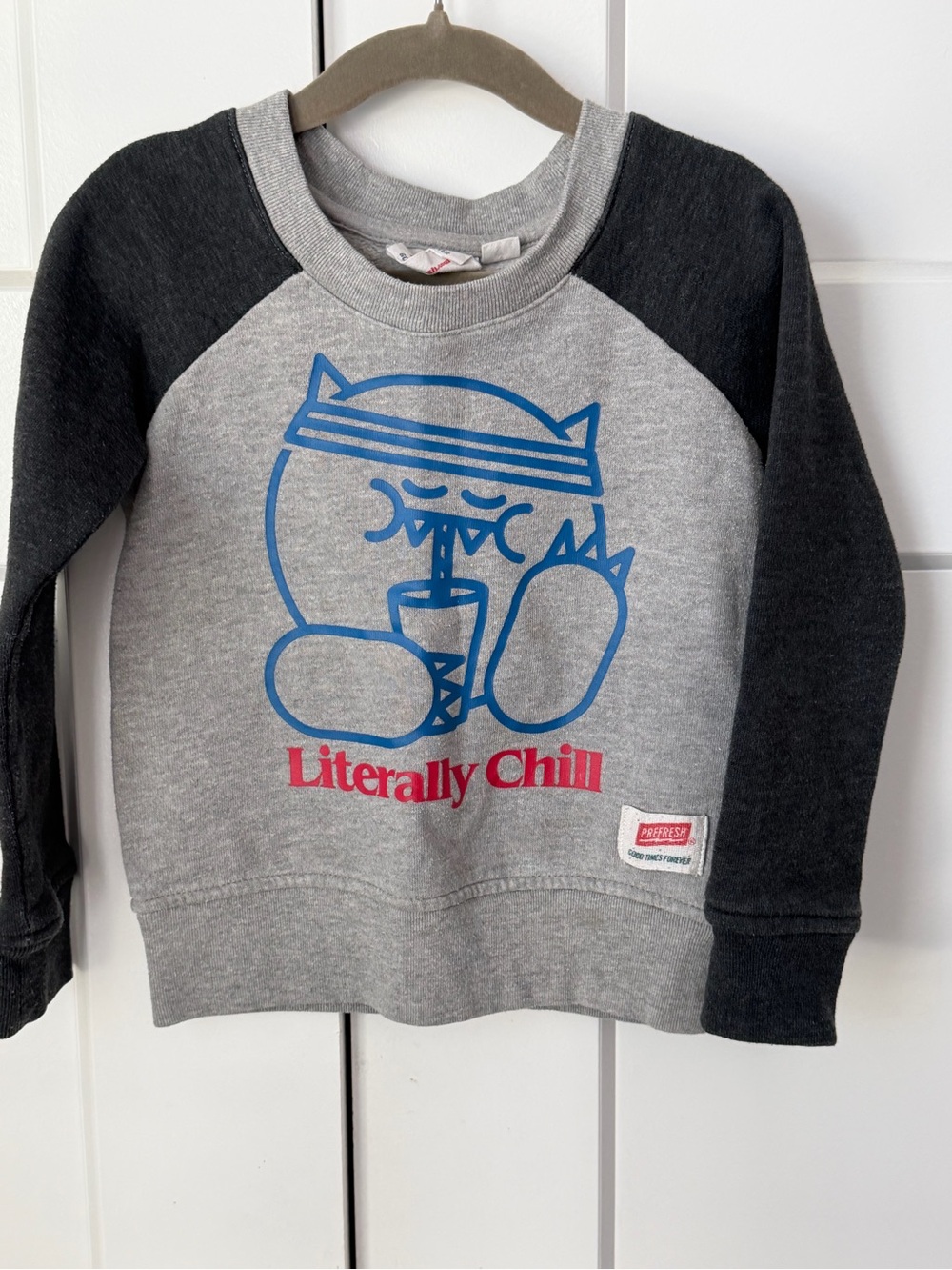 PREFRESH 'Literally Chill' Graphic Sweatshirt
